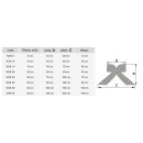 XXXL Folienschleifen  B1 - Folienmasche EUROPAPRODUKTION warmverformt IN/OUT   Info: SCHWER ENTFLAMMBAR