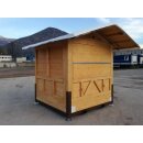 Markthütte Q2 - 2,13m x 2,13m - Aufbau mit 2...