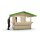 ECO Basic Markthütte 2,50m x 2,45m - Aufbau mit 2 Personen in ca. 20min