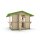 ECO Basic Markthütte 2,50m x 2,45m - Aufbau mit 2 Personen in ca. 20min