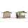 ECO Basic Markthütte 2,50m x 2,45m - Aufbau mit 2 Personen in ca. 20min