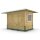 Holz Container Falt- und Stapelbar 3,00m x 2,00m  - Aufbau mit 2 Personen in ca. 15min