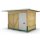 Wooden container foldable and stackable 3,00x2,00x2,40m