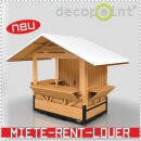 Miete Markthütte - Weihnachtshütte - pro Monat...